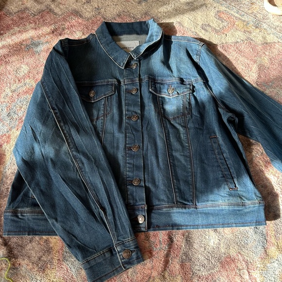 NWOT Women’s Nine West Denim Jacket - Picture 1 of 2